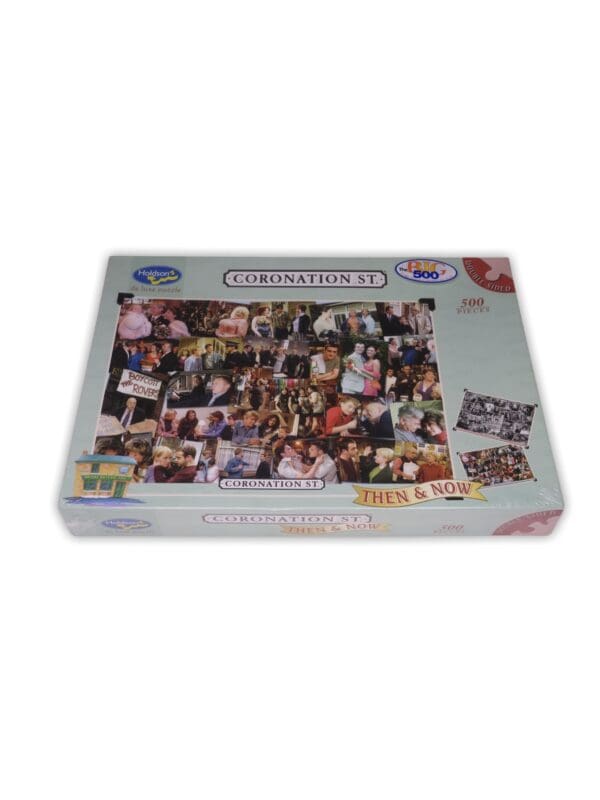 Coronation street puzzle double sided 