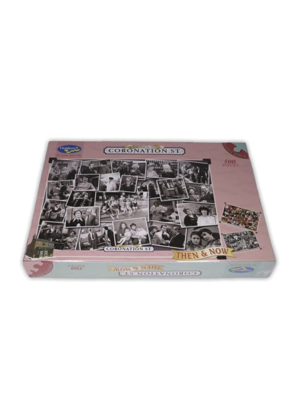 Coronation street puzzle double sided