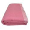 Winter acrylic pink vintage blanket