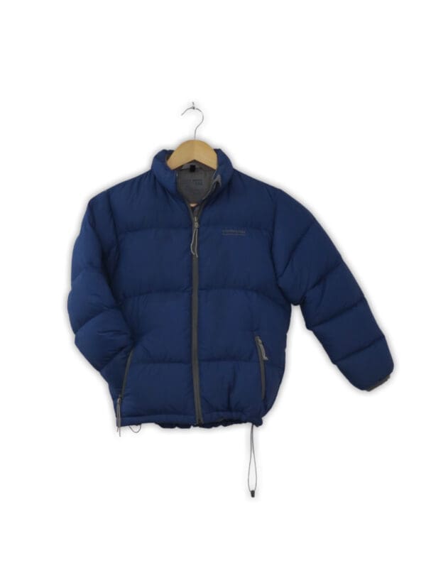 Blue puffer children's puffer jacket