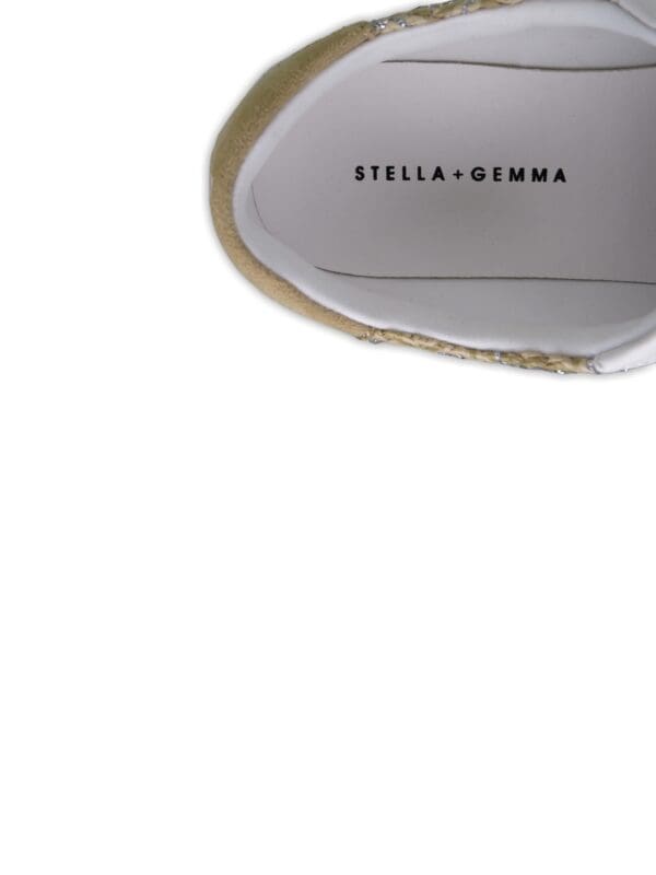 Stella + Gemma Cane/silver star sneakers, size 38
