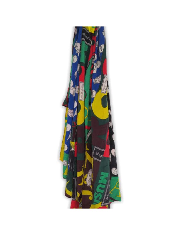 Colourful Versace Retro Silk Scarf