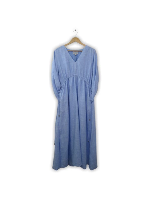 Maxi organic linen dress
