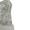Ivory Size 12 beaded strapless dress