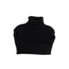 Black longsleeve rib knit