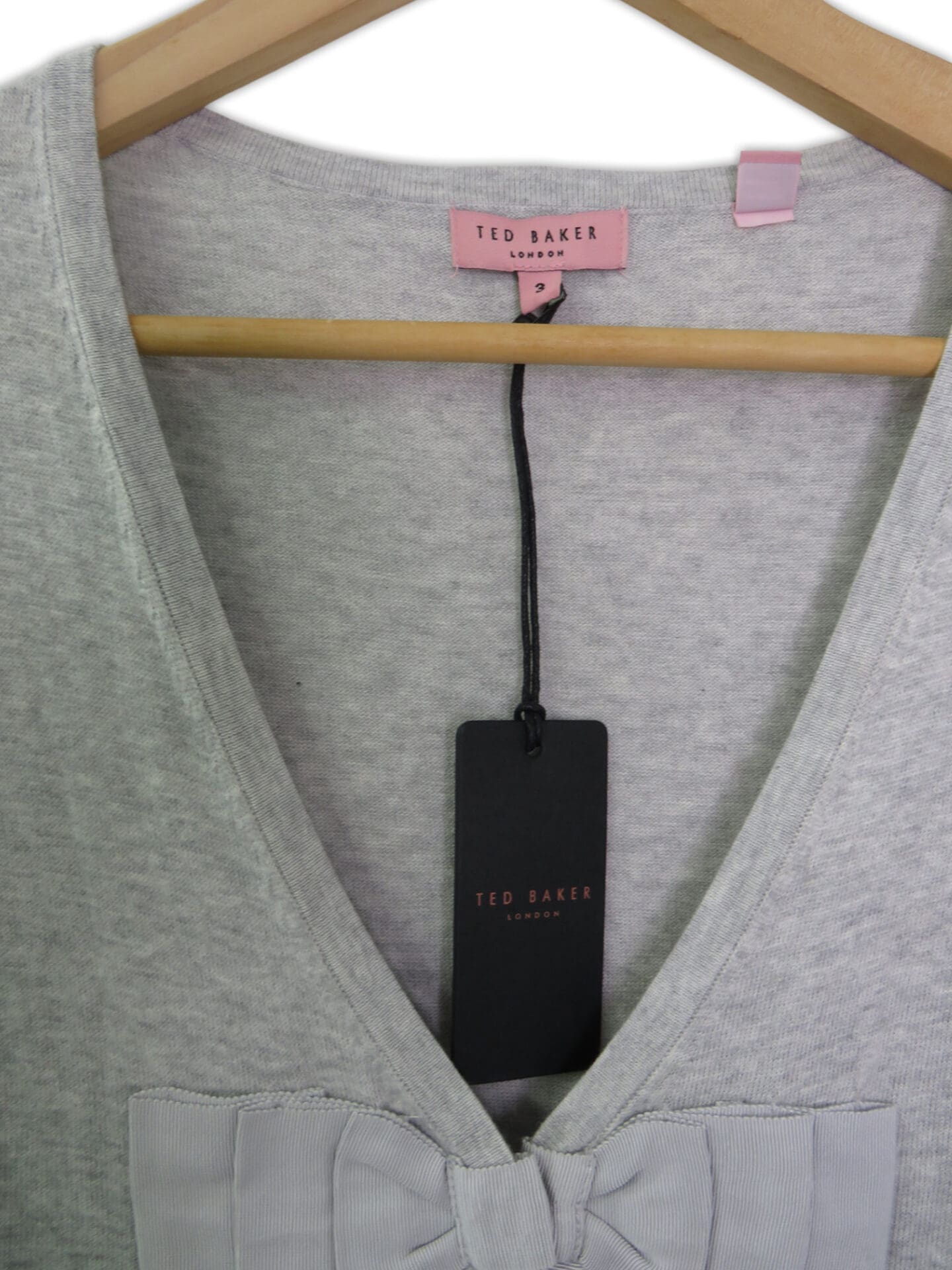 ted baker grey cardigan button up