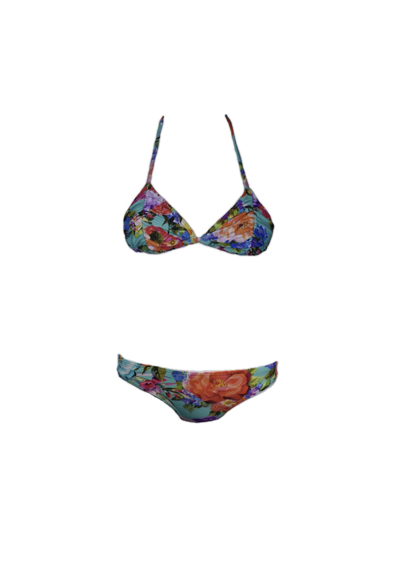Summer essential, vibrant bikini