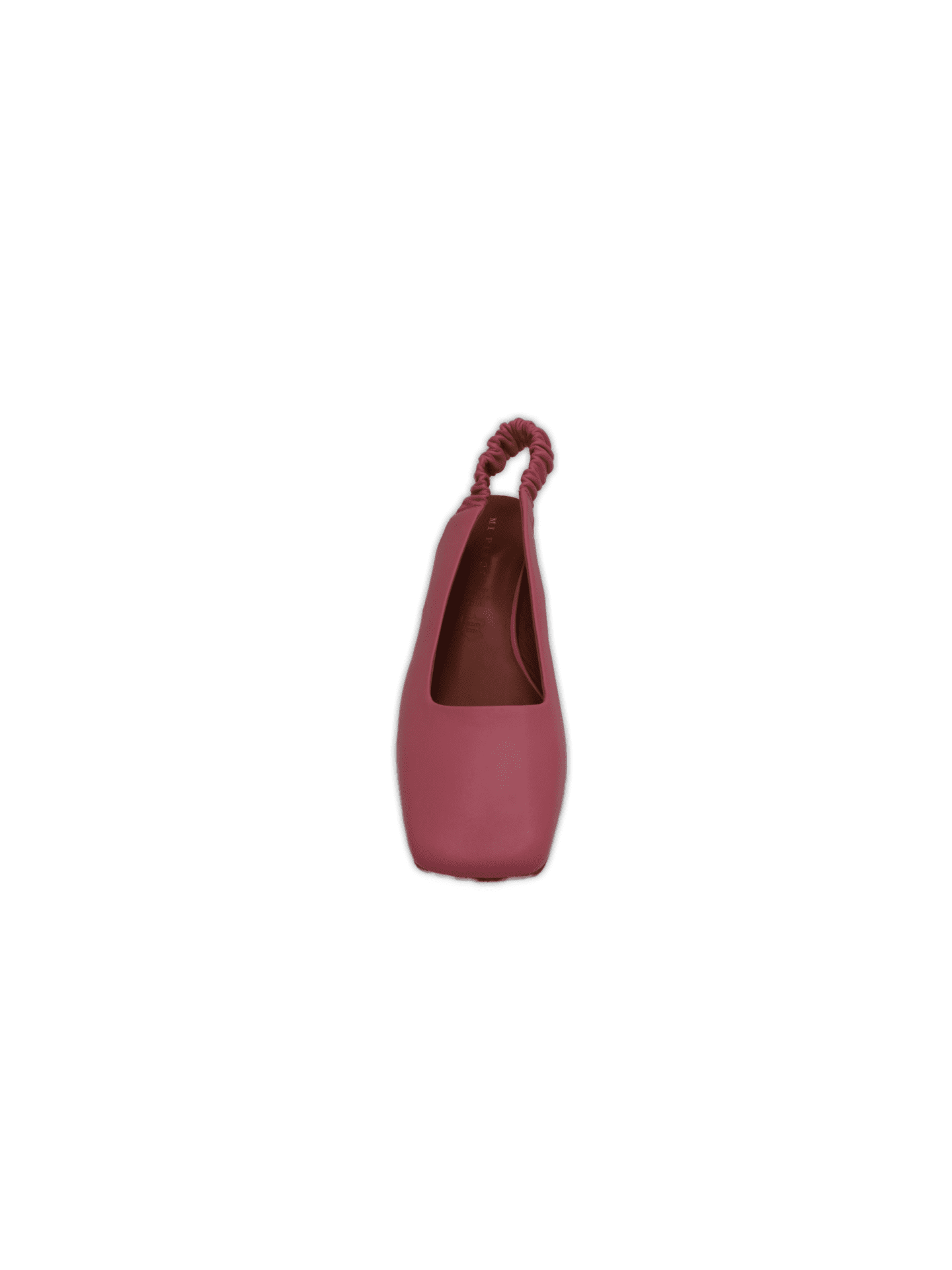 Pink Leather Slingback mules, featuring playful ruched detailing and fully lined leather. Perfectly balancing her block heel and softly squared toe. Heels are made from Genuine Italian leather and are a size EU 40 / NZ 9. Pink in colour with brown insoles.