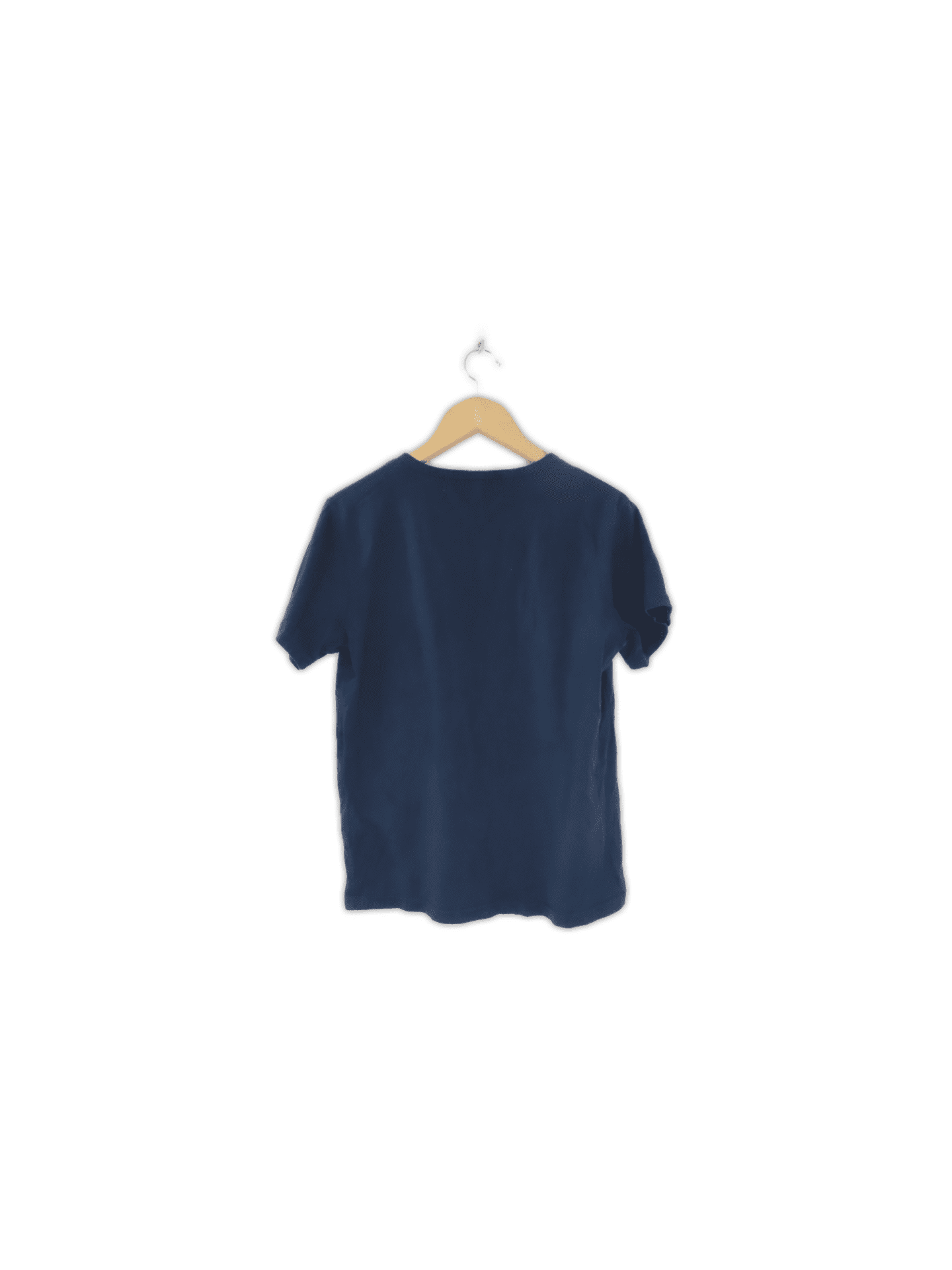 Light weight cotton tee featuring Tommy Hilfiger emblem. Navy Blue in colour