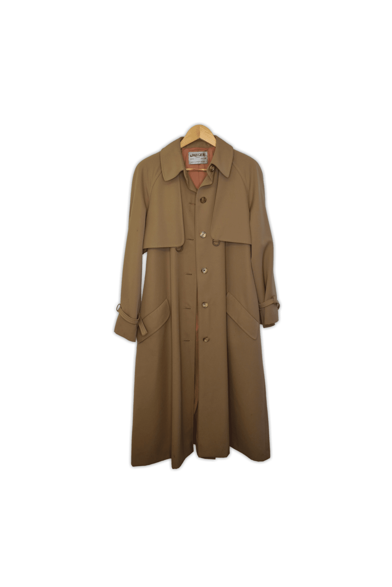 Large vintage trench coat