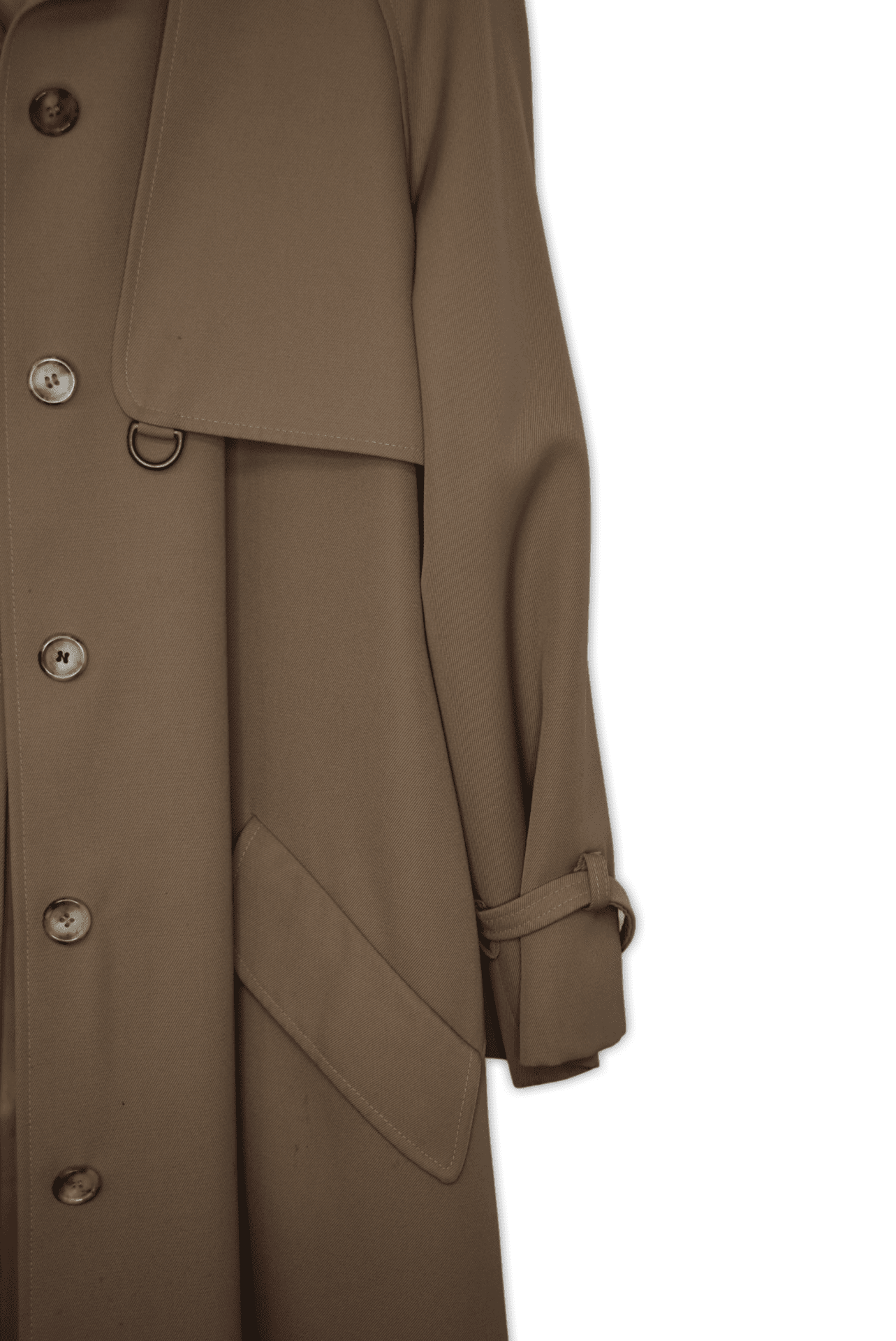 Large vintage trench coat