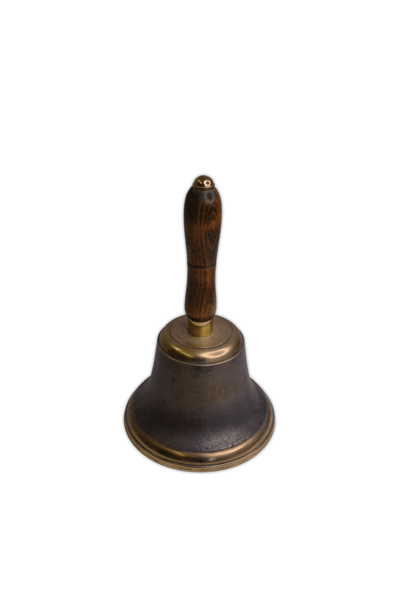 Solid old school bell with a very loud ring.