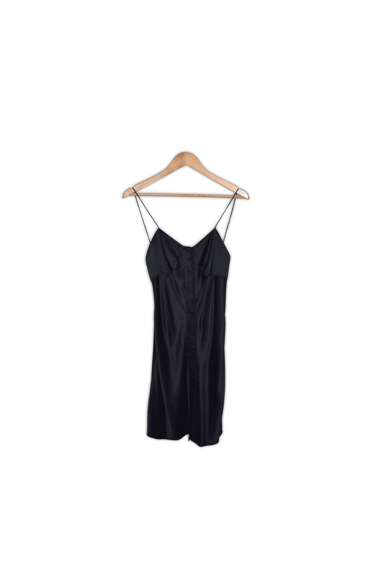 The slip dress is here to stay, but who says it needs to be basic? The Lois Dress by Rag & Bone is far from it. The slinky silk feel is familiar, but grosgrain lined buttons add an air of modernity to the style. XS US 4 black