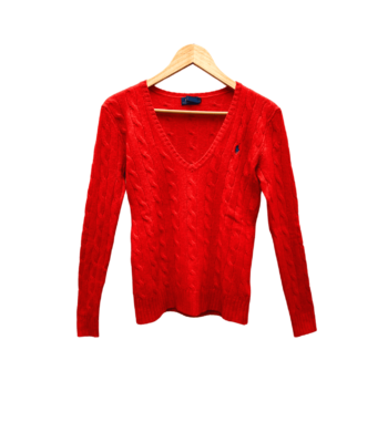 Red Sweater by Ralph Lauren