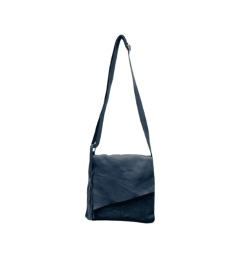 Black Satchel Bag By Furmoo