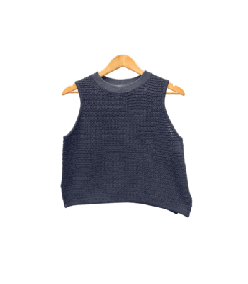 Cropped Vest By Assembly The Label